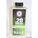 【新品】【お取り寄せ】[MIL]G&G ARMAMENT(ジーアンドジーアーマメント) 0.20g BB弾 2700発 グリーン(トレーサーBB弾)(G-07-264)(20201020)