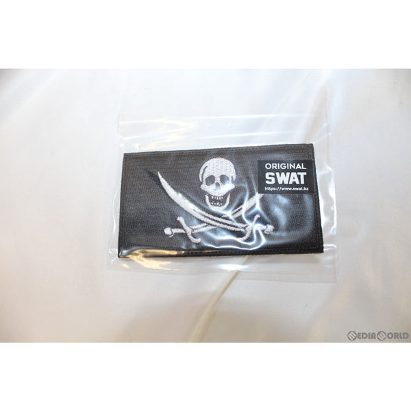 【新品即納】[MIL]SWAT ORIGINAL(スワットオリジナル) Jolly Roger FLAG PATCH(ジョリーロジャー フラッグパッチ) Calico Jack(20201023)