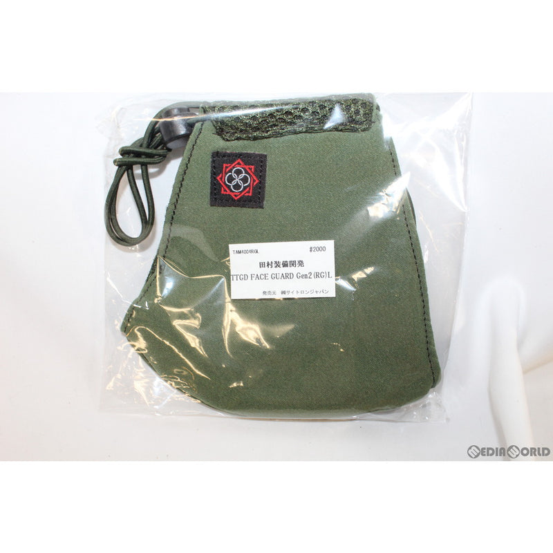 【新品即納】[MIL]田村装備開発 TTGD FACE GUARD(フェイスガード) GEN2 OLIVE GREEN(オリーブグリーン) L(20201112)