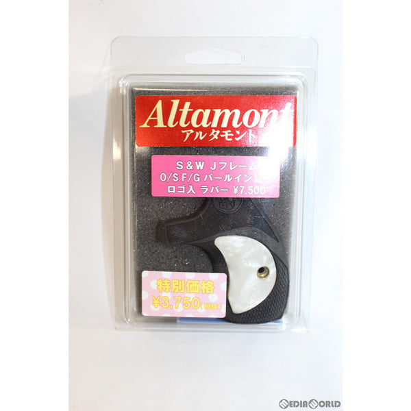 【新品即納】[MIL]Altamont(アルタモント) Jフレーム・ラバー・パールインレイ グリップ(20150223)