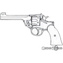 【新品即納】[MIL]マルシン工業 発火モデルガン 組立キット エンフィールド No.2 MK1 プラスチックグリップ シルバー ABS(20210625)