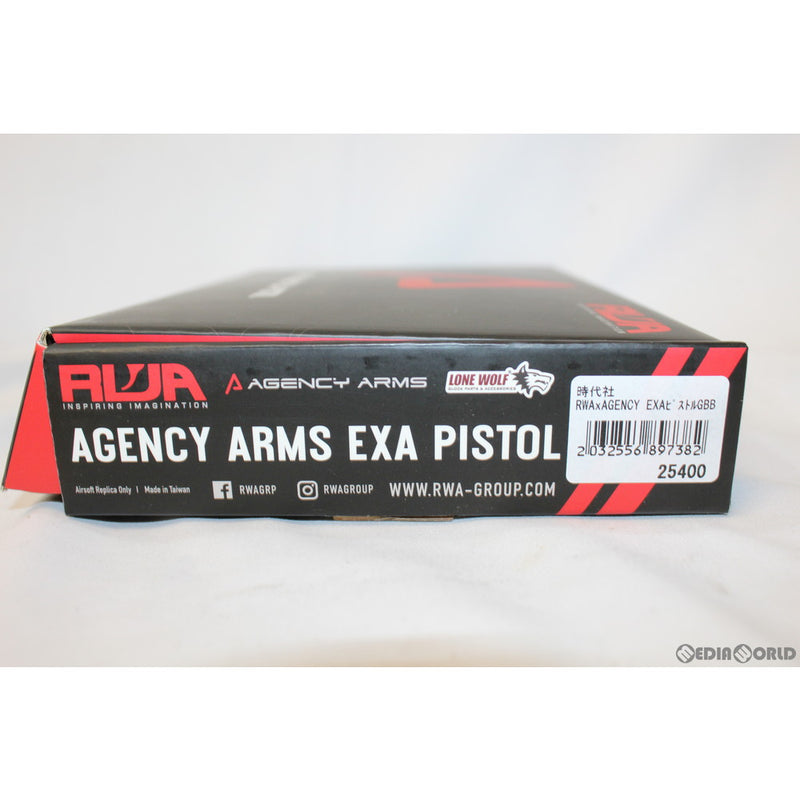 【新品即納】[MIL]RWA ガスブローバック Agency Arms EXA Pistol(エージェンシーアームズ EXAピストル) (18歳以上専用)(20210129)