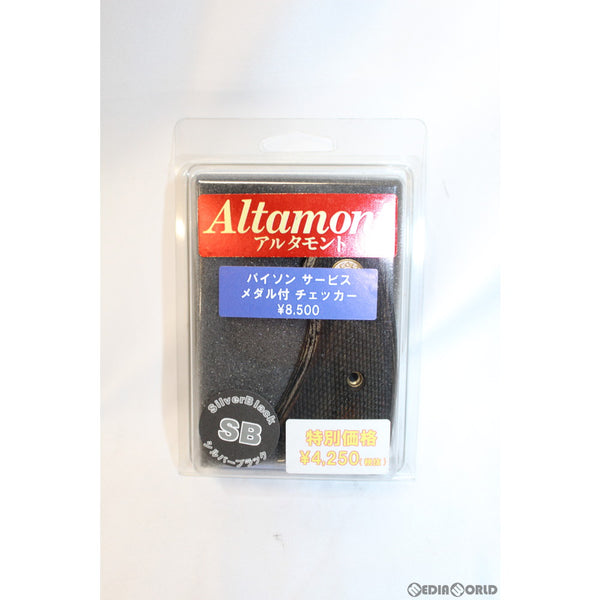 【新品即納】[MIL]Altamont(アルタモント) コルトパイソン・サービスサイズ・チェッカー・シルバーブラック 黒系 グリップ(20150223)