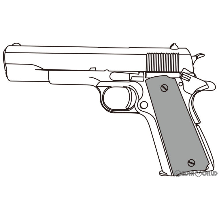 【新品即納】[MIL]マルシン工業 発火モデルガン 完成品 M1911A1 マットブラック ABS(20210923)