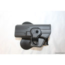 【新品即納】[MIL]AMOMAX(アモマックス) リリースボタン・ホルスター for グロックシリーズ 左用 BK(ブラック/黒)(AM-GAGL)(20150223)