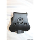 【新品即納】[MIL]AMOMAX(アモマックス) リリースボタン・ホルスター for グロックシリーズ 左用 BK(ブラック/黒)(AM-GAGL)(20150223)