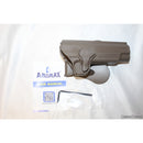 【新品即納】[MIL]AMOMAX(アモマックス) リリースボタン・ホルスター for 1911 FDE(フラットダークアース)(AM-1911G2F)(20210424)