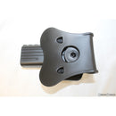 【新品即納】[MIL]AMOMAX(アモマックス) ポリマーホルスター for グロック34 ブラック(AM-G34G2)(20210619)