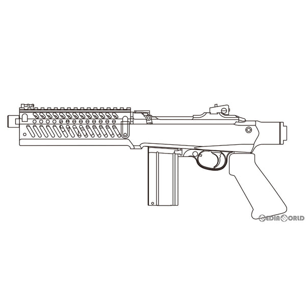 【予約安心出荷】[MIL]マルシン工業 CO2 フルオート ガスブローバックガン M2 PDW BK(ブラック/黒) アルミピストン仕様 (18歳以上専用)(発売日未定)