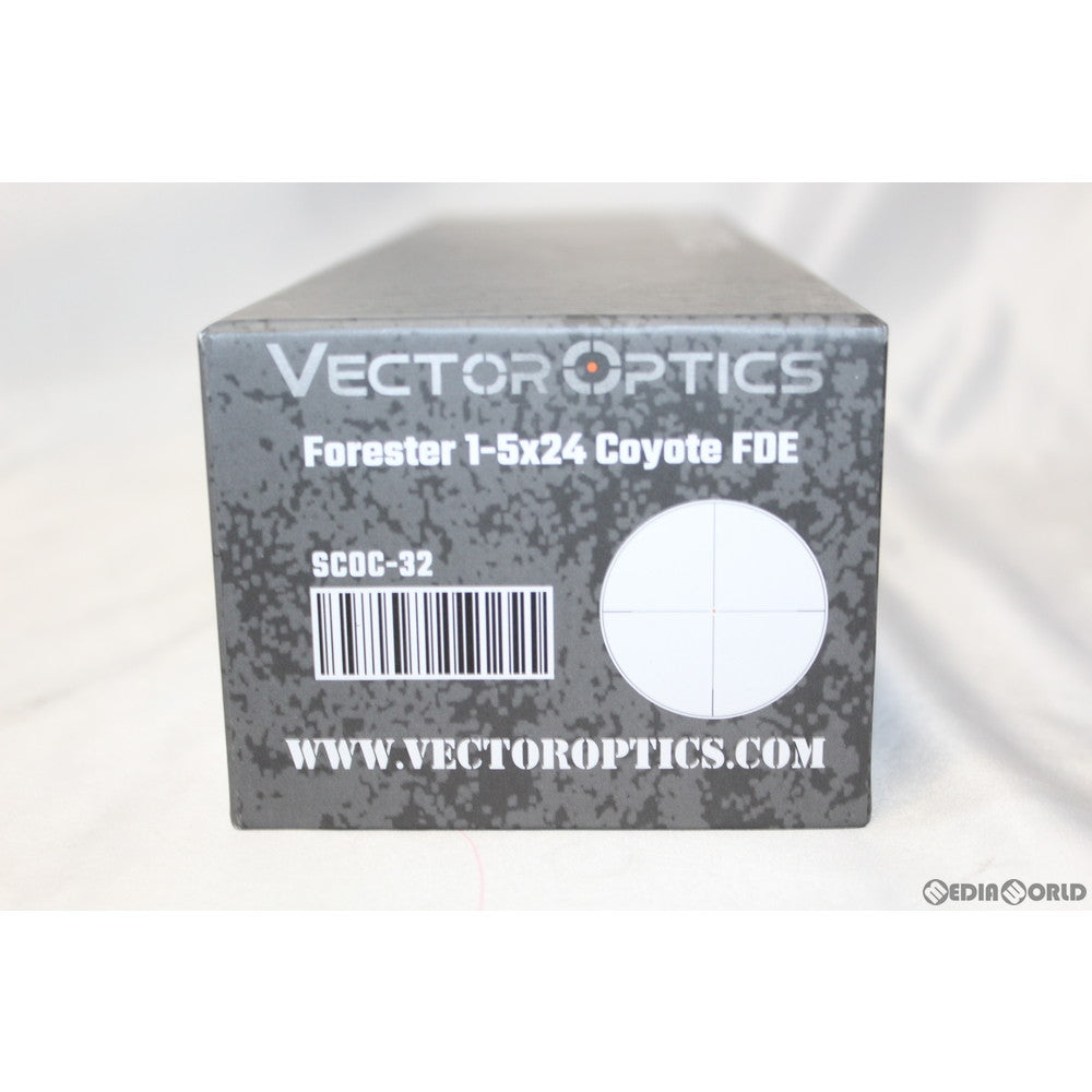 販売価格¥19,830】【新品即納】VECTOR OPTICS(ベクターオプティクス) FORESTER(フォレスター) 1-5x24SFP  GenII FDE(フラットダークアース) ライフルスコープ(SCOC-32) ｜【エアガン・ミリタリーグッズ通販】撃鉄