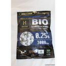 【新品即納】[MIL]HITCALL(ヒットコール) 生分解性 バイオBB弾 0.25g ホワイト 3000発(20210901)