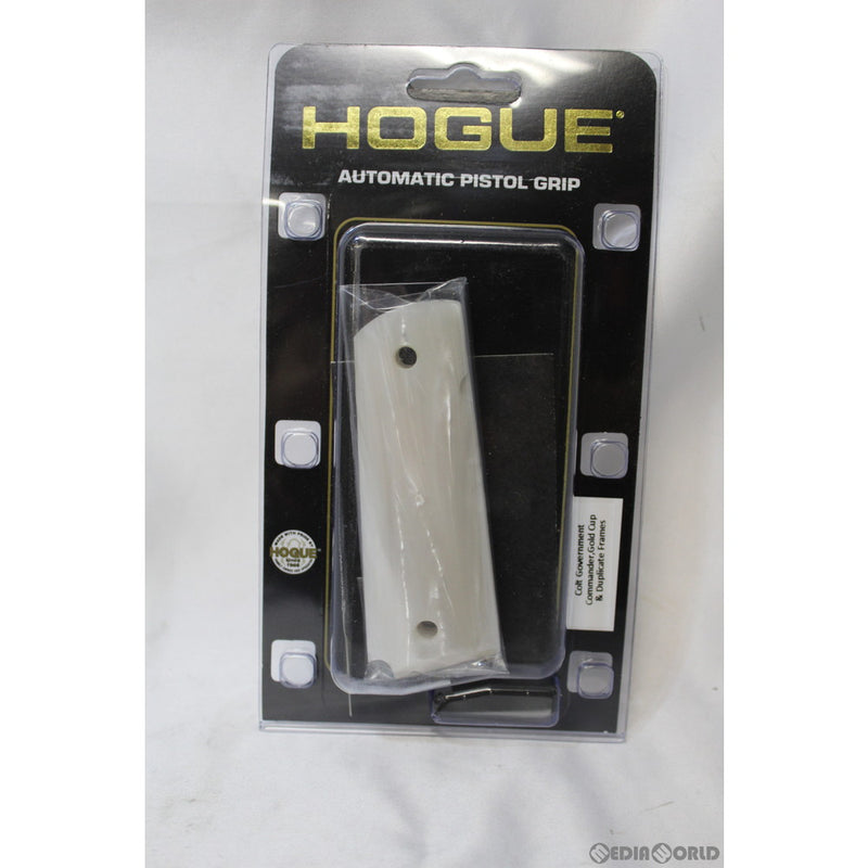 【新品即納】[MIL]HOGUE(ホーグ) 1911フルサイズ用 ポリマーグリップ ホワイトパール(45318)(20210902)