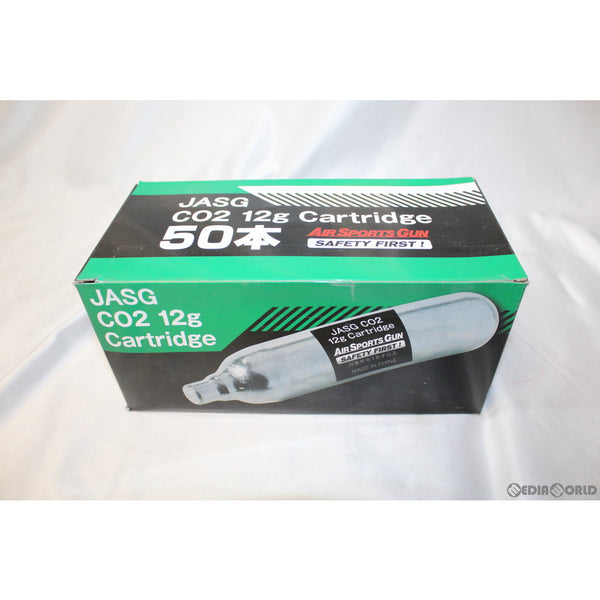 【新品即納】[MIL]JASG CO2 12gカートリッジ 50本セット(JASG-CO2-12g-50)(20210908)