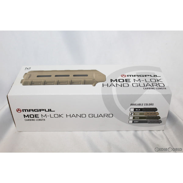 【新品即納】[MIL]MAGPUL(マグプル) MOE M-LOK HANDGUARD Carbine Length(MOE M-LOK ハンドガード カービンレングス) AR15/M4 FDE(フラットダークアース)(MPIMAG424FDE)(20210908)