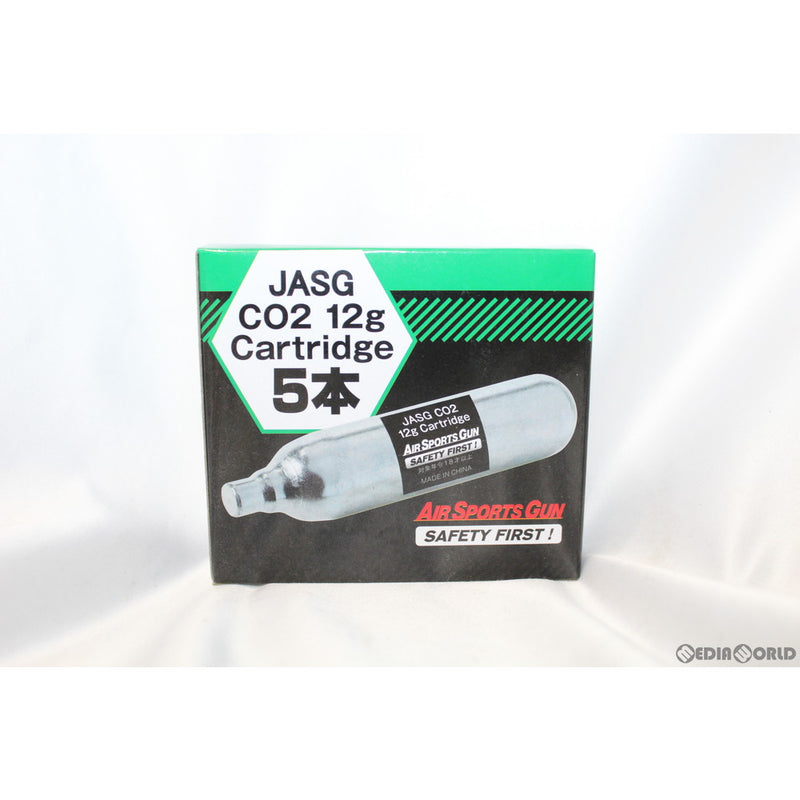 【新品即納】[MIL]JASG CO2 12gカートリッジ 5本セット(JASG-CO2-12g-5)(20210908)