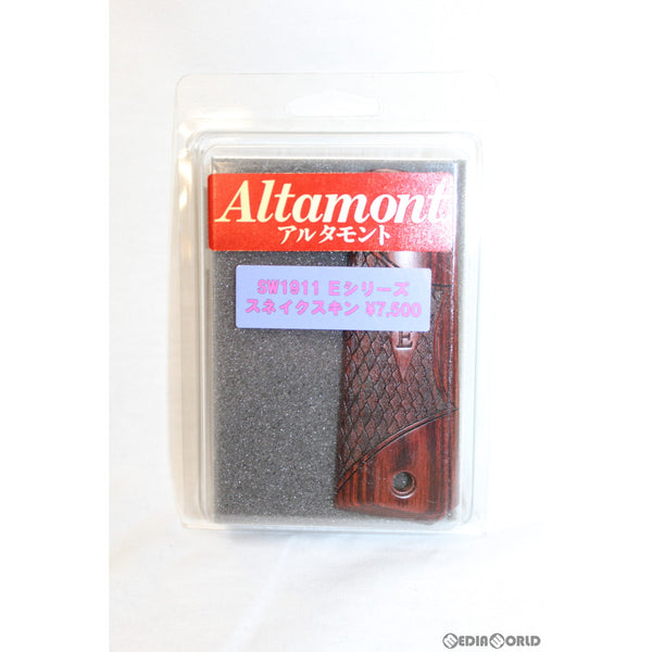 【新品即納】[MIL]Altamont(アルタモント) 1911フルサイズ用 Eシリーズ スネイクスキン 木製グリップ(20200124)