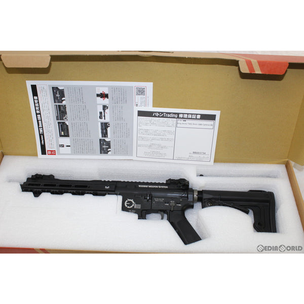 【新品即納】[MIL]KingArms(キングアームズ) ガスサブマシンガン TWS 9mm GBB Carbine(カービン)【JASG認定】 BK(ブラック/黒)(KA-GBB-24-BK) (18歳以上専用)(20211031)