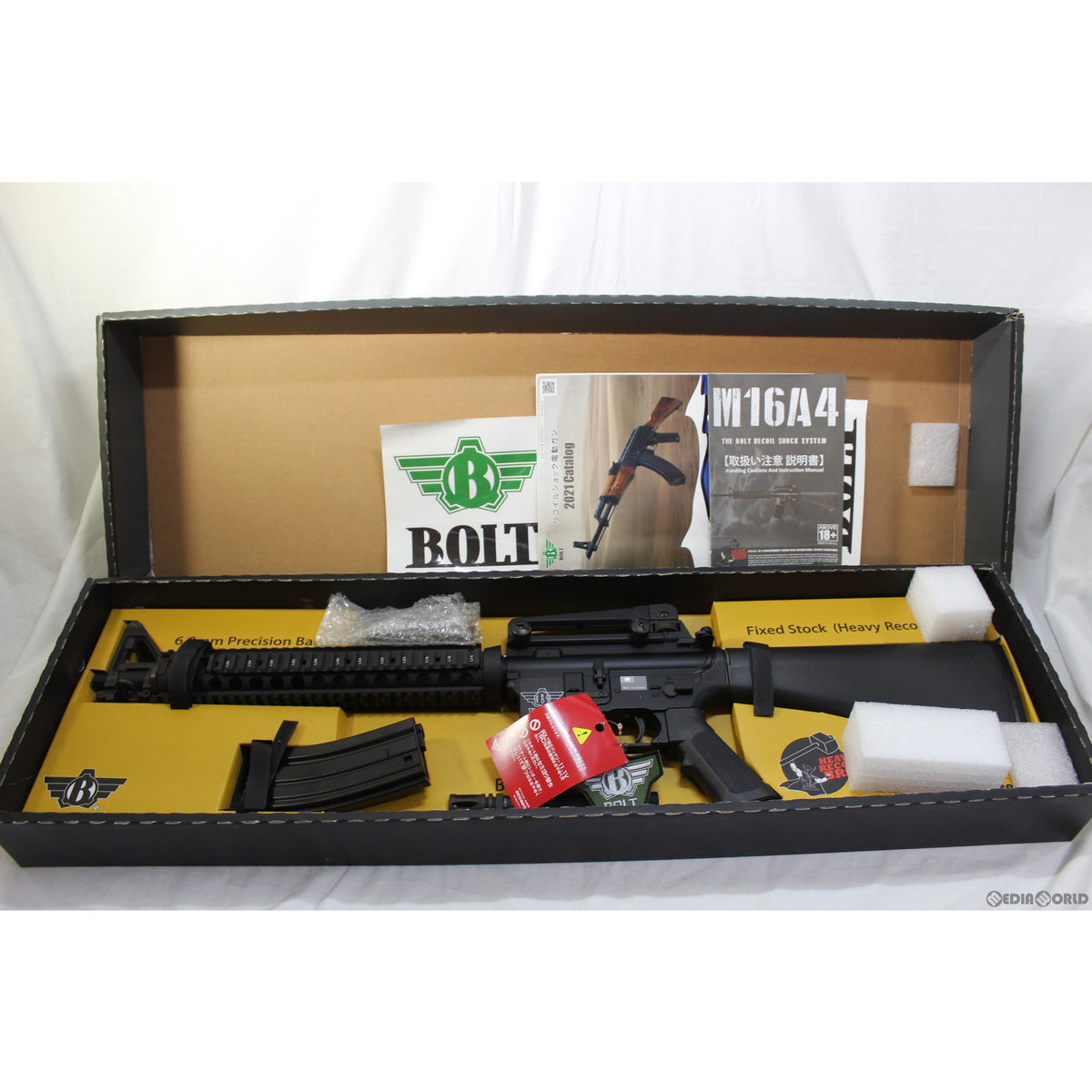 販売価格¥54,820】【新品即納】BOLT AIRSOFT(ボルトエアソフト) 電動アサルトライフル M16A4 B.R.S.S(BR-06)  (18歳以上専用) ｜【エアガン・ミリタリーグッズ通販】撃鉄