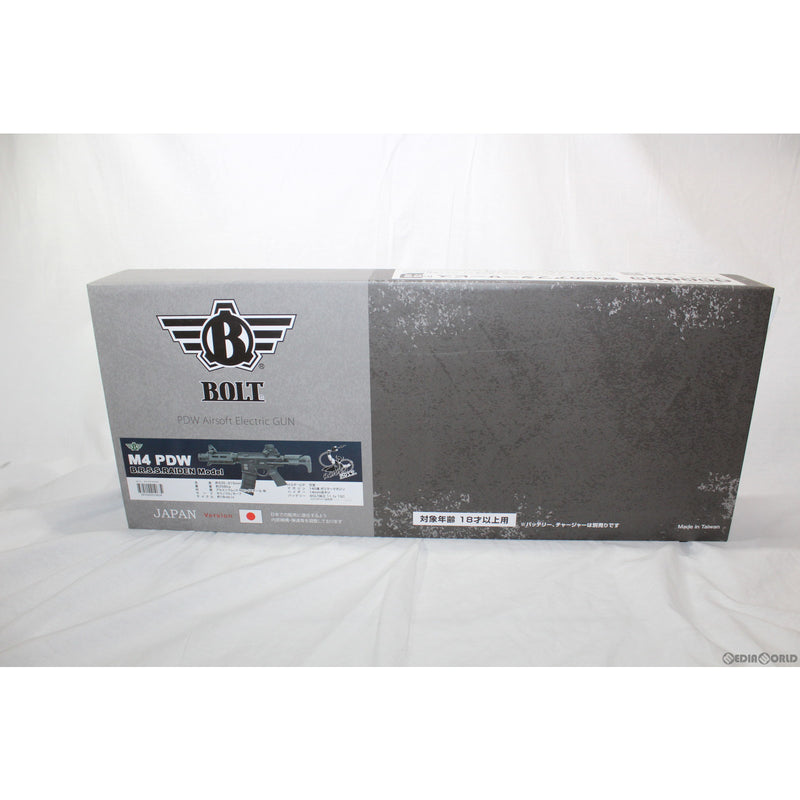 【新品即納】[MIL]BOLT AIRSOFT(ボルトエアソフト) 電動アサルトライフル M4 PDW BRSS RAIDEN(BR-33) (18歳以上専用)(20200131)