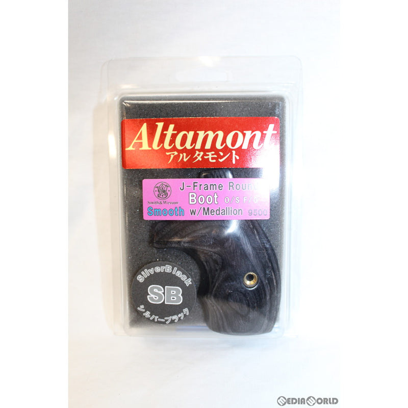 【新品即納】[MIL]Altamont(アルタモント) Jフレームラウンド・ブート・スムース・メダル付・SB黒 グリップ(20211212)