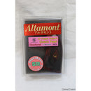 【新品即納】[MIL]Altamont(アルタモント) S&W(スミスアンドウェッソン) Nフレームスクエア用 クラシックパネル・チェッカー・メダリオン付・SR赤系 グリップ(20220118)