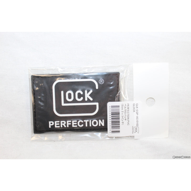 【新品即納】[MIL]GLOCK(グロック) パーフェクション PVC ベルクロパッチ(サイズ 2×3インチ)(GLK-EQP-AS10102)(20150223)