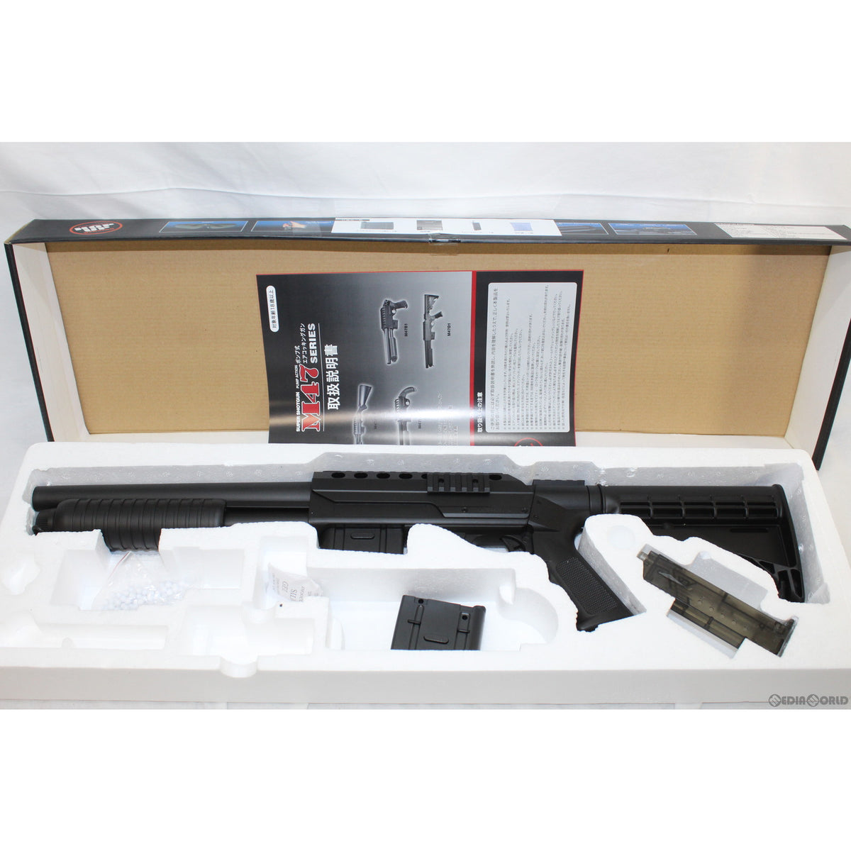 エアーガンショットガン APS CAM MK2 M870 R.E.D ライブシェル式ガスショットガン 日本仕様