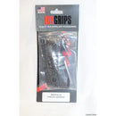 【新品即納】[MIL]LOKGRIPS(ロックグリップ) M92FS/M9用・処刑人・Veritas Aequitas・グリップ グレー/BK(ブラック/黒)(LK-B92-VA-GB)(20220414)