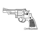 【新品即納】[MIL]ハートフォード(HWS) 発火モデルガン組立キット S&W(スミスアンドウェッソン) M19 4インチ・モデル HW(ヘビーウェイト)ナチュラル(20220519)