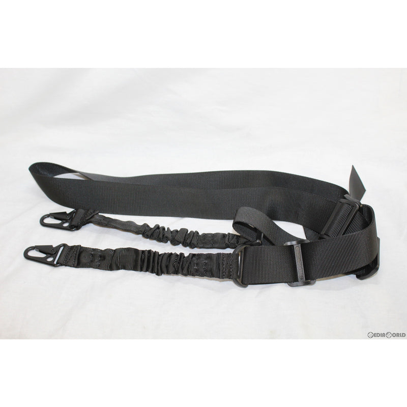 【新品即納】[MIL]AMOMAX(アモマックス) 2ポイントスリング with HKスタイルクリップ BK(ブラック/黒)(AM-DS01)(20220422)