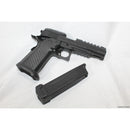 【新品即納】[MIL]ICS ガスブローバック ハイキャパ チャレンジャー 樹脂製スライドver. BK(ブラック/黒)(ICS-BLE-007-PB) (18歳以上専用)(20220503)