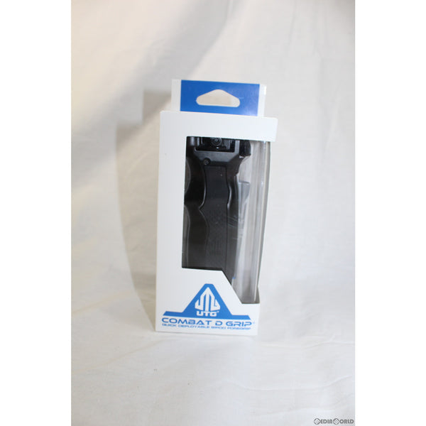 【新品即納】[MIL]LEAPERS(リーパーズ) UTG D グリップ w/アンビクイックリリース ディプロイアブルバイポッド BK(ブラック/黒)(MNT-DG02Q)(20220503)