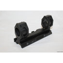 【新品即納】[MIL]ノーブランド American Defenseタイプ 25mm/30mm径 QDワンピース スコープマウント BK(ブラック/黒)(KW-MT-109-BK)(20150223)