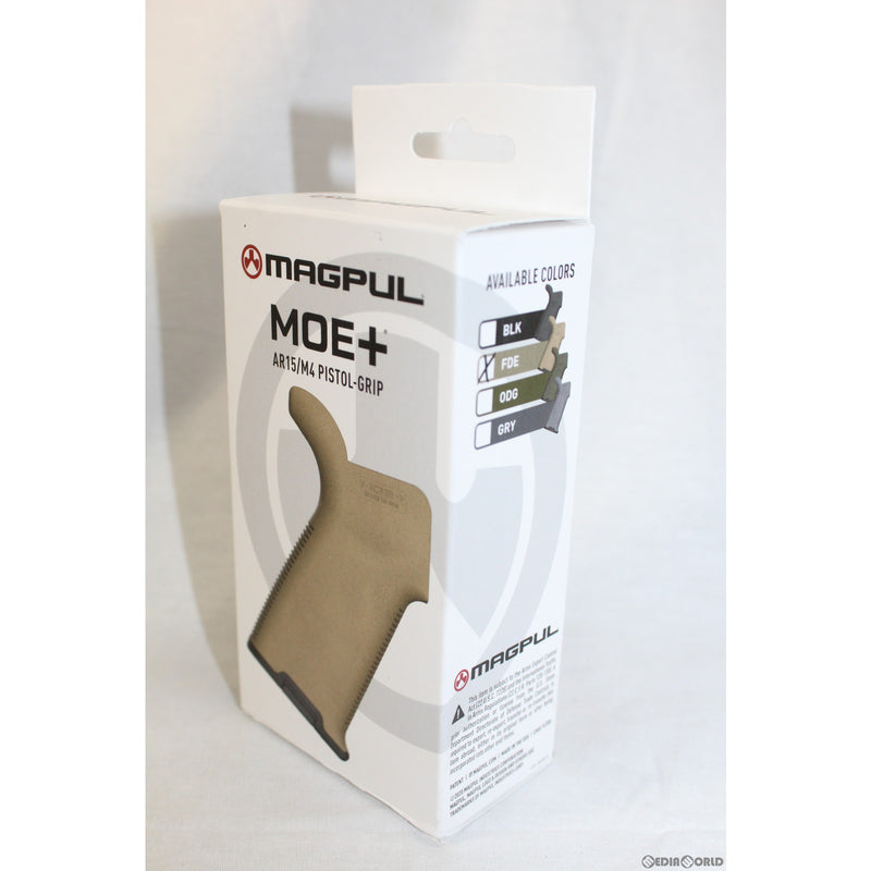 【新品即納】[MIL]MAGPUL(マグプル) MOE プラス AR グリップ FDE(フラットダークアース)(MAG416FDE)(20220521)