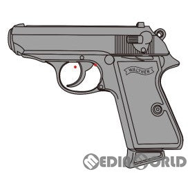 【新品即納】[MIL]マルシン工業 発火モデルガン 完成品 ワルサーPPK/S WディープブラックABS(20221021)