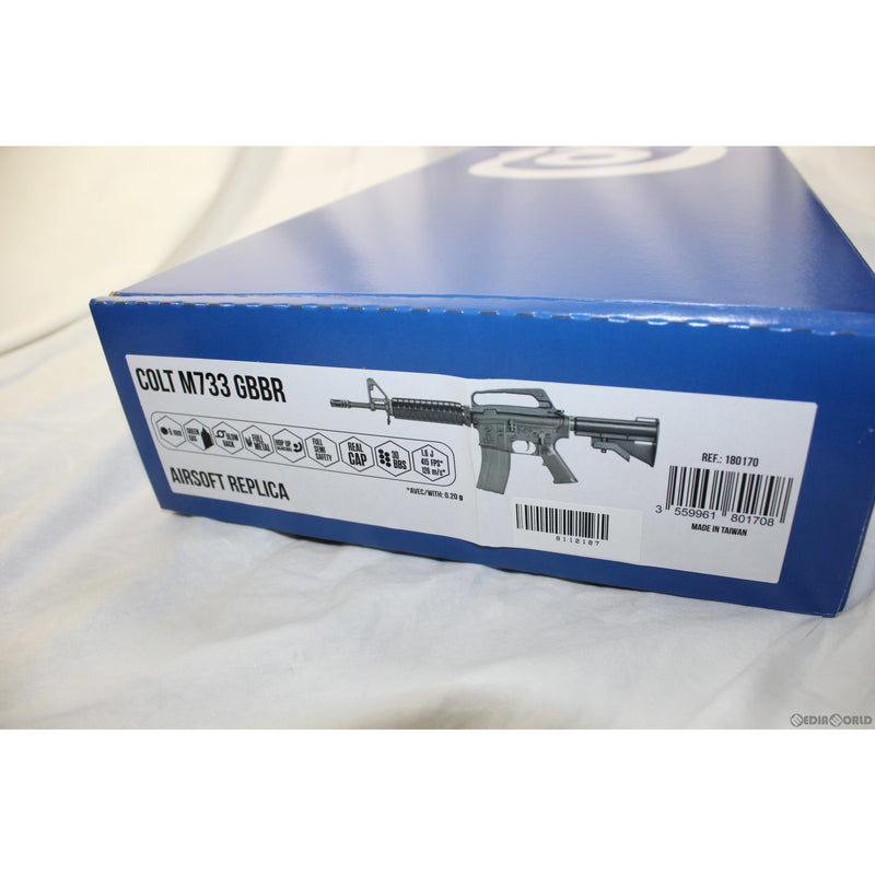 【新品即納】[MIL]cybergun(サイバーガン) ガスアサルトライフル VFC コルト M733 GBBR(JPver./COLT Licensed)(VF2J-LM733-BK01) (18歳以上専用)(20220223)