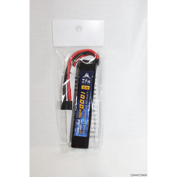 【新品即納】[MIL]SFA 11.1V1000mAh 25C-50C バッテリー ラージT(SA-B004T)(20220528)