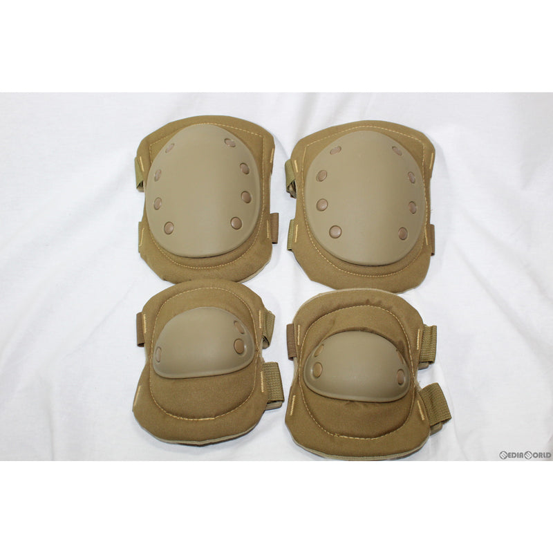 【新品即納】[MIL]WoSporT ミリタリーエルボー/ニーパッドセット TAN(タン)(pa-13-t)(20150223)