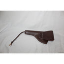 【新品即納】[MIL]DOUBLE BELL(ダブルベル) SAA シビリアン アーティラリー対応 アモホルダー付 牛革ホルスター ダークブラウン(20220730)