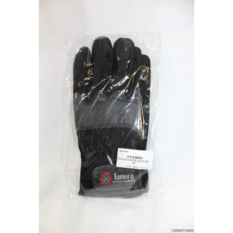 【新品即納】[MIL]田村装備開発 TTGD DEFENDER GLOVE(ディフェンダーグローブ) BK(ブラック/黒) M(TAM0006BK-M)(20220809)