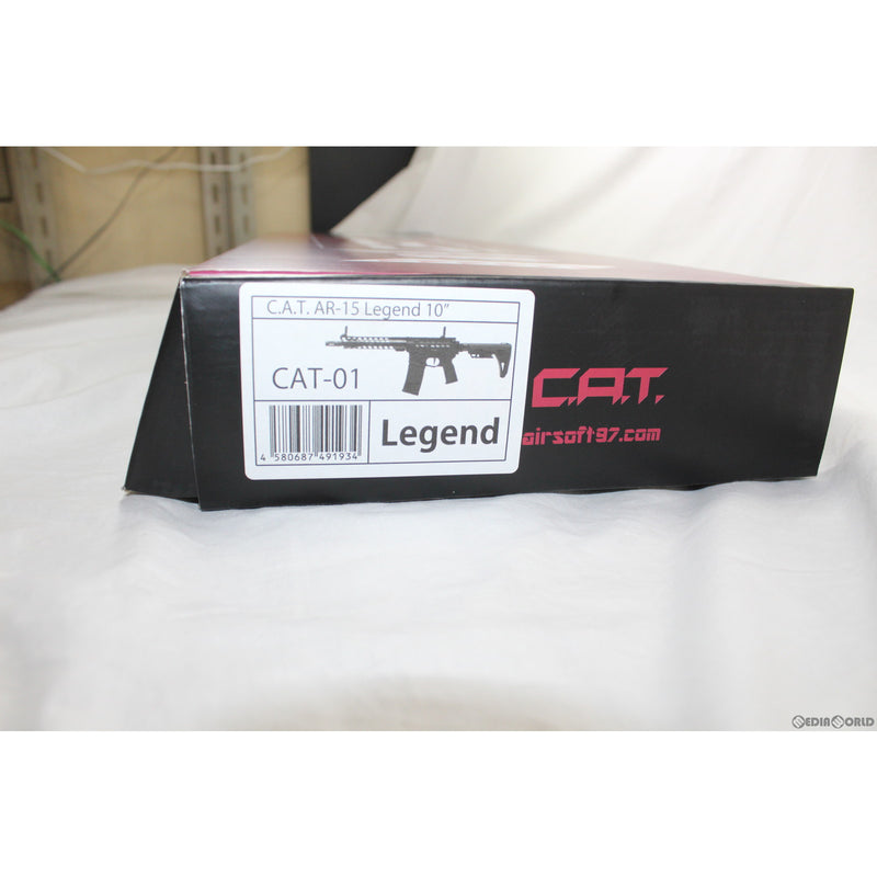 【新品即納】[MIL]C.A.T. 電動アサルトライフル AR-15 レジェンド 10インチ(CAT-01) (18歳以上専用)(20220830)