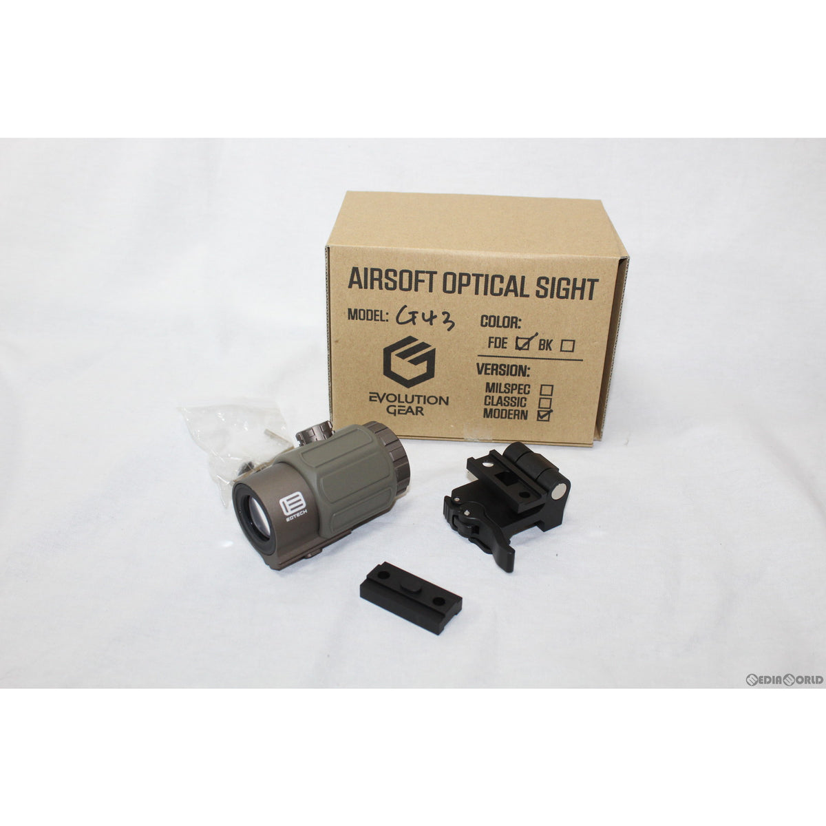 evolution gear MODERN G43タイプ3倍率マグニファイア 楽天市場