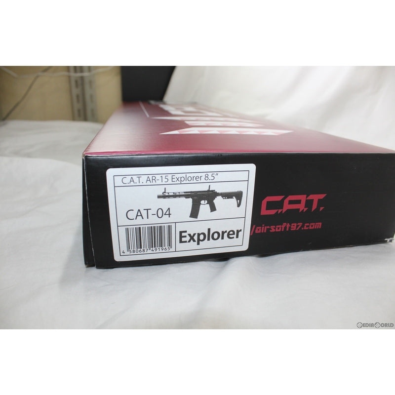 【新品即納】[MIL]C.A.T. 電動アサルトライフル AR-15 エクスプローラー 8.5インチ(CAT-04) (18歳以上専用)(20220913)