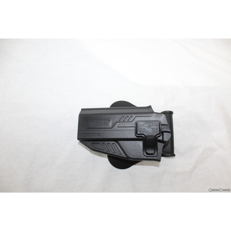 【新品即納】[MIL]AMOMAX(アモマックス) QR-Tactical ホルスター(STI ハイキャパ 2011シリーズ/マルイ/WE/KWA/KJ) 左用 BK(ブラック/黒)(AM-HCPG2L)(20150223)