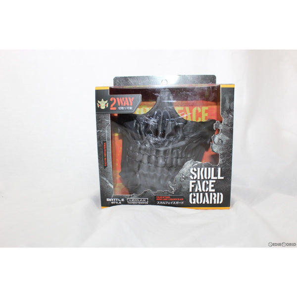 【新品即納】[MIL]LayLax(ライラクス) BATTLE STYLE(バトルスタイル) スカルフェイスガード シャドウブラック(20220922)