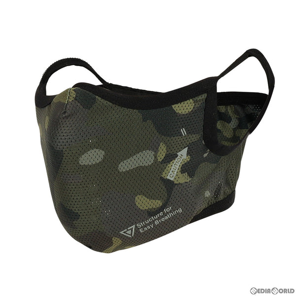【新品即納】[MIL]LayLax(ライラクス) BATTLE STYLE(バトルスタイル) イージーブレスフェイスガード MCBK(マルチカムブラック) L-XL(20221001)