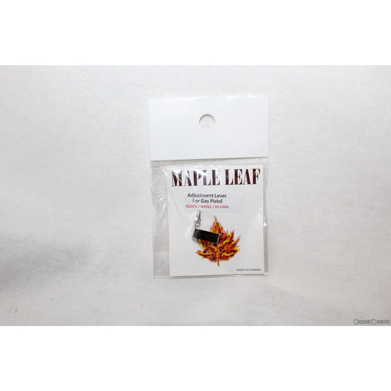 【新品即納】[MIL]OPTION No.1(オプションナンバー1) MAPLE LEEF(メイプルリーフ) フルスチール・ホップ調整レバー マルイGBBピストル用(HL1)(20150223)