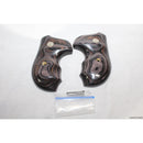 【新品即納】[MIL]Altamont(アルタモント) Jフレームラウンドバット用 OS/FG/スムース/メダル付/SB黒 木製グリップ(20150223)