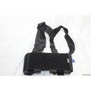 【新品即納】[MIL]AMOMAX(アモマックス) 9ポーチ ロープロファイルチェストリグ BK(ブラック/黒)(AM-CR001)(20150223)