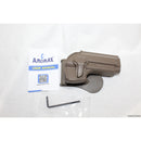 【新品即納】[MIL]AMOMAX(アモマックス) リリースボタン・ホルスター パドル・ホルスター for M9 DE(ダークアース)(AM-T92G2F)(20150223)